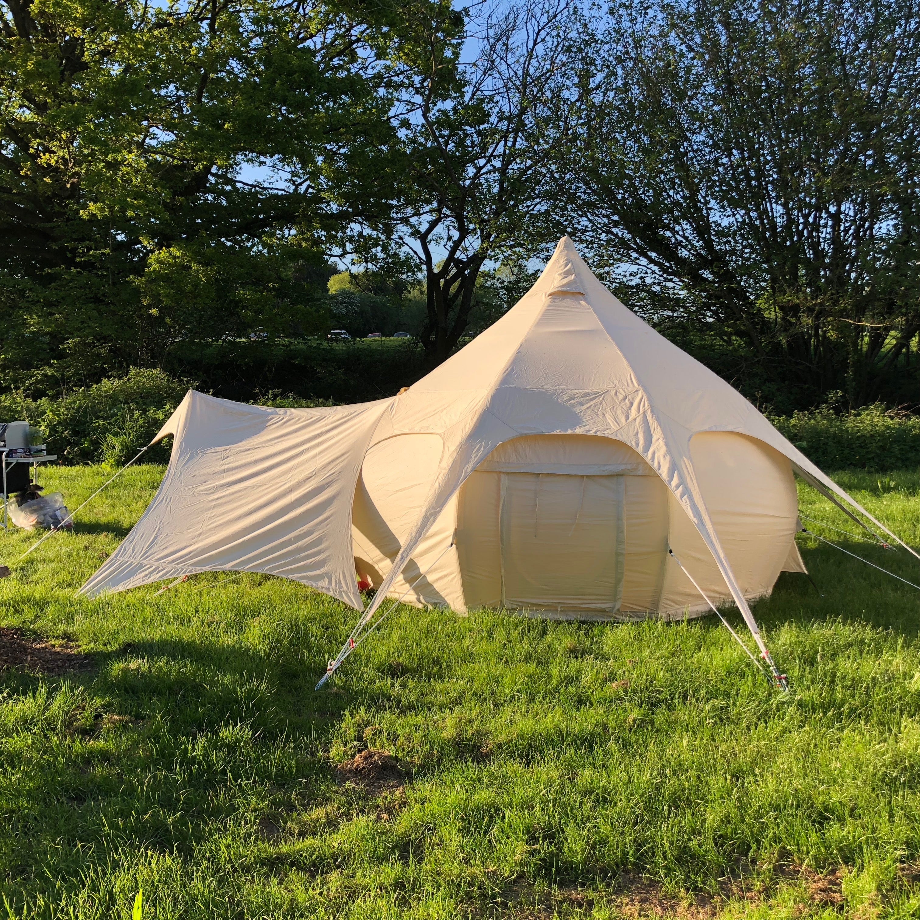 Bell tent clearance porch